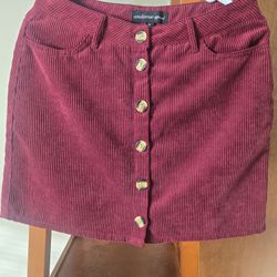 Corduroy Skirt 