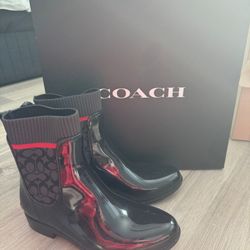 COACH & BURBERRY BOOTS