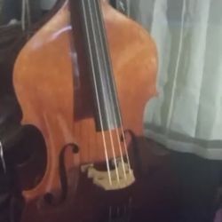 Slightly Broken Double Bass (no Bow)