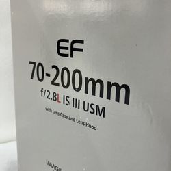 Canon EF 70-200mm f/2.8L IS III USM Lens