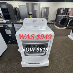 7.3 Cu. Ft. Vented Electric Dryer In White With Sensor Dry