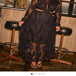 Festi Embroidered Maxi Dress