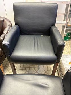Leather chairs