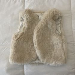 Girls Faux Fur Vest