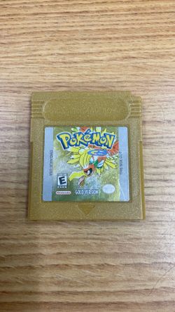 VINTAGE NINTENDO GAME BOY POKÉMON GOLD VERSION.