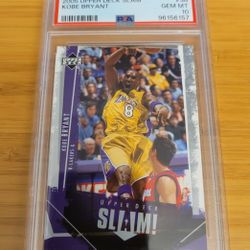 🐐🔥 PSA 10 Gem Kobe Bryant  2005-06 Upper Deck Slam #38 Lakers 💜💛 HOF