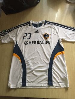 Authentic Adidas LA Galaxy jersey in Large