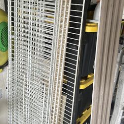 Seven Shelves Of Closet 