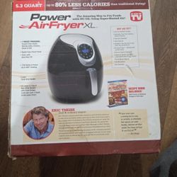 Power Air Fryer XL 5.3 Qt NIB