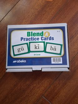 Abeka K-2 Blend A (94 cards) NEW