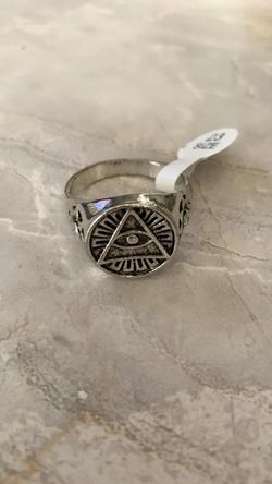 Stainless Steel Ring In Size 12