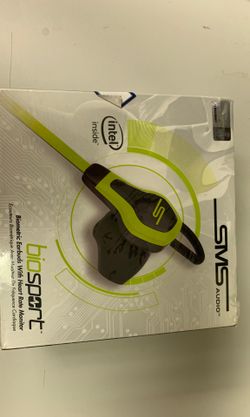 Two Brand New SMS BioSport Headphone