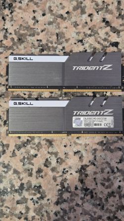 G-skill Trident z DDR4 3200 cl 14-14-14-34