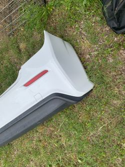 Back bumper 2017 chevy sonic.