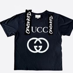 GUCC# TEXT SHIRT (READ DESCRIPTION)