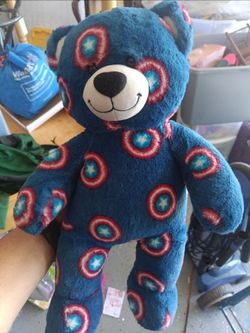 Build a bear world shop capitan américa