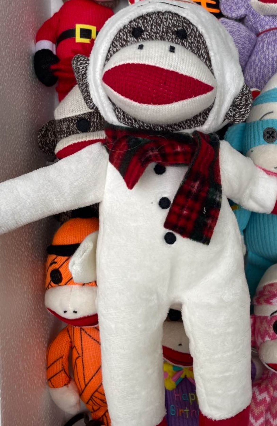 Snowman Sock Monkey