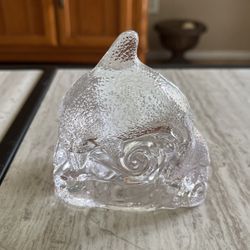 Dolphin Tea Light Candle Holder By Partylite 