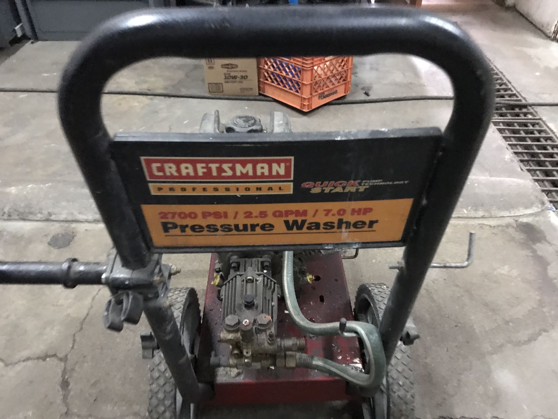 CRAFTSMAN Gas power washer 7.0hp 2700 psi
