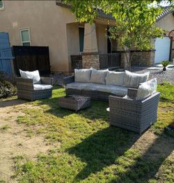 Deep seating cushions patio furniture set outdoor patio furniture set high quality patio sofa 🆕🚎