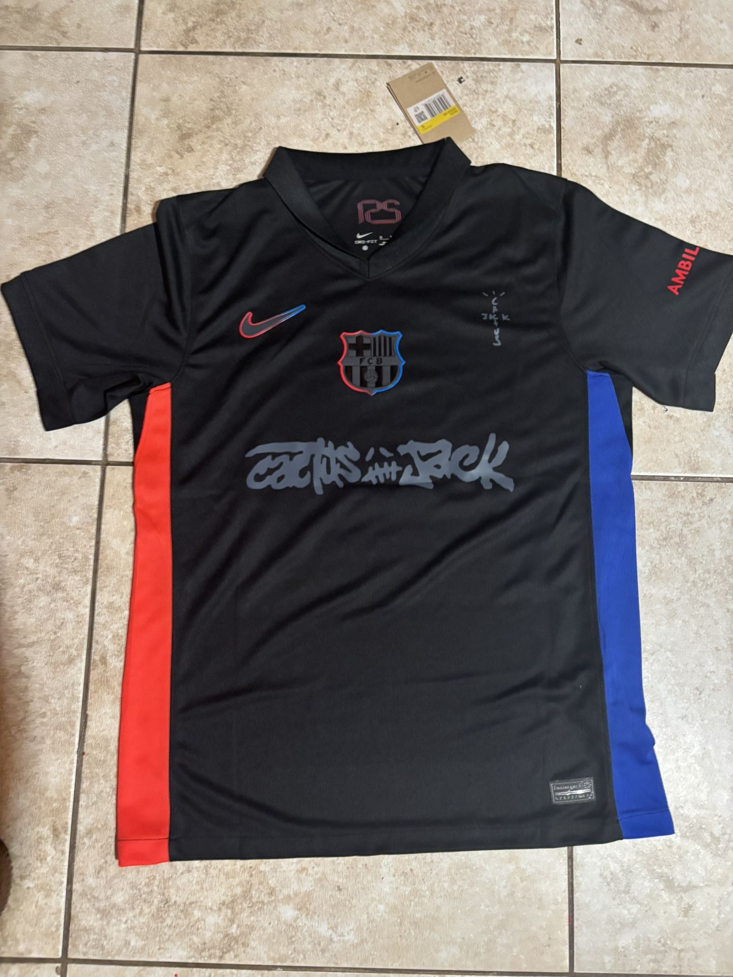 barcelona travis scott jersey