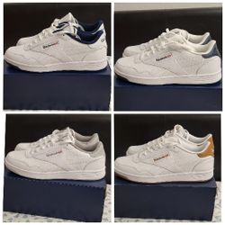 4 Pairs Of Men's Reebok Club Memt Size 11.5 Brand New Never Worn Still In Box 