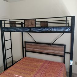 Metal Bunk Bed Frame - Twin