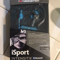 Monster iSport headphones 