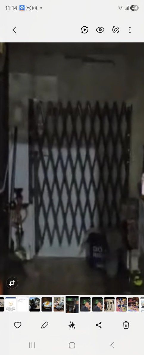 Folding Security Gate