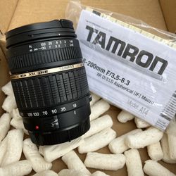TAMRON 18-200 Canon