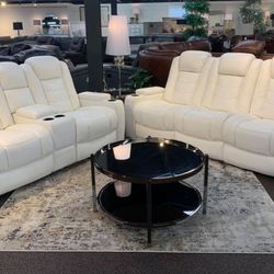 <Brand New Ashley Living Room Set Reclining Power Free Delivery 🚚 