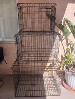 3 Different Size Dog Cages!!!