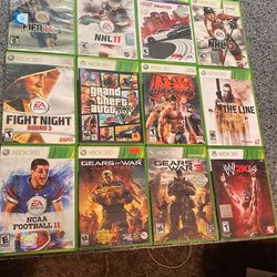 xbox360 games for sale 