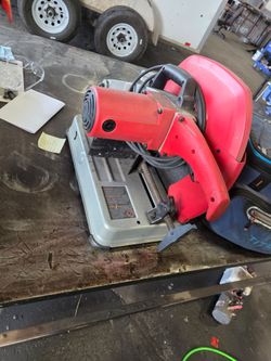 Milwaukee abrasive  chop saw
