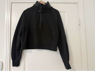 Lululemon Scuba Oversized Funnel-Neck Half Zip Long Medium