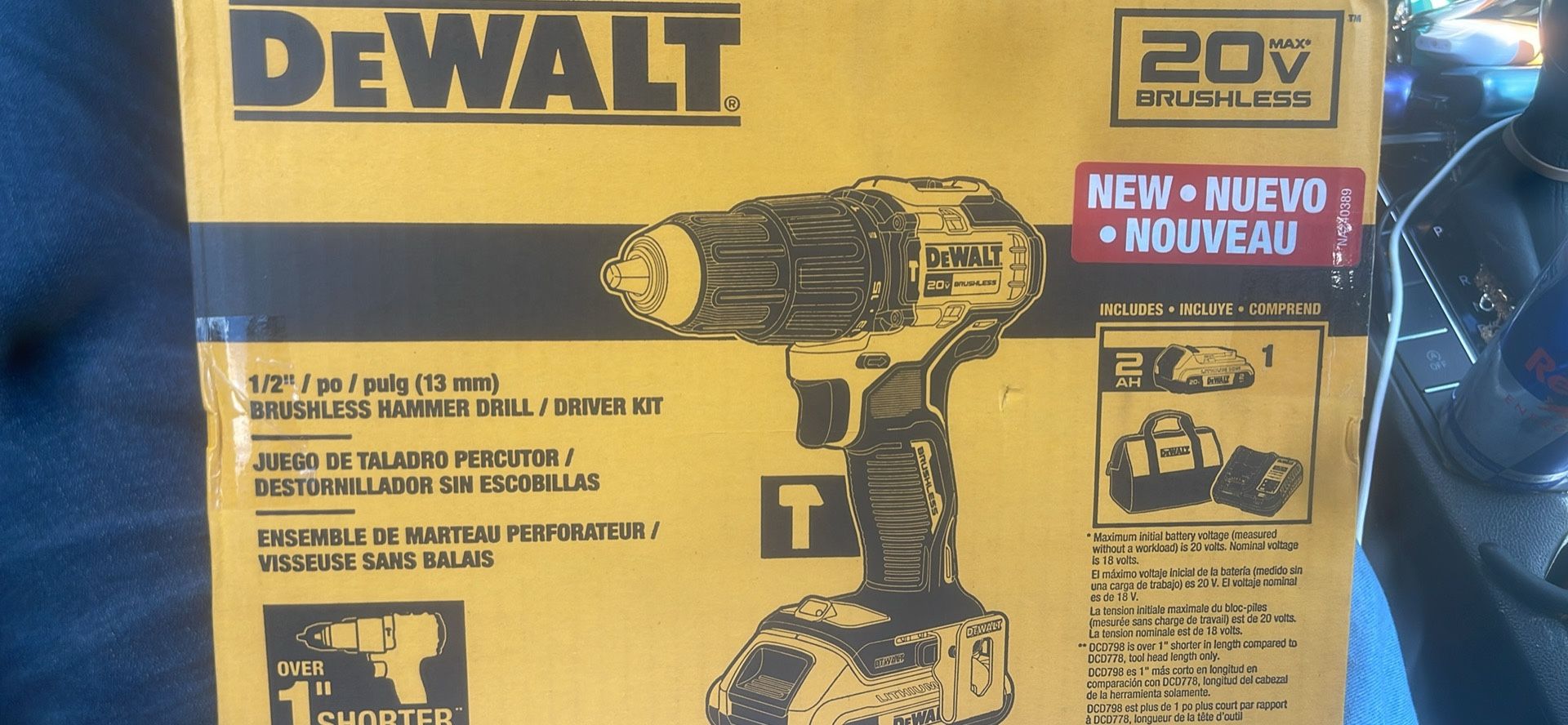 DeWALT Hammer Drill 20v