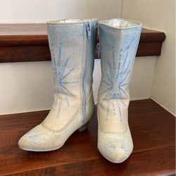 Toddler Elsa Boots Size 9-10