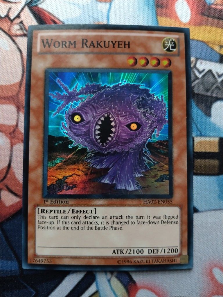 Yu-Gi-Oh Worm Rakuyeh (Read Description)