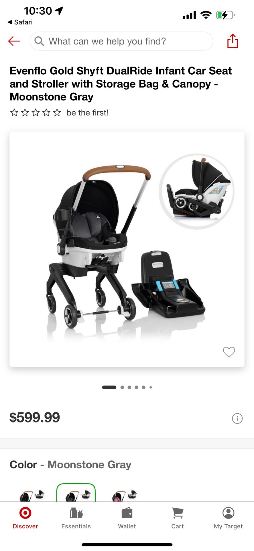 Evenflo Gold Dualride Shyft