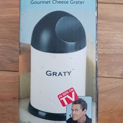 Vintage Gravity Gourmet Cheese Grater 
