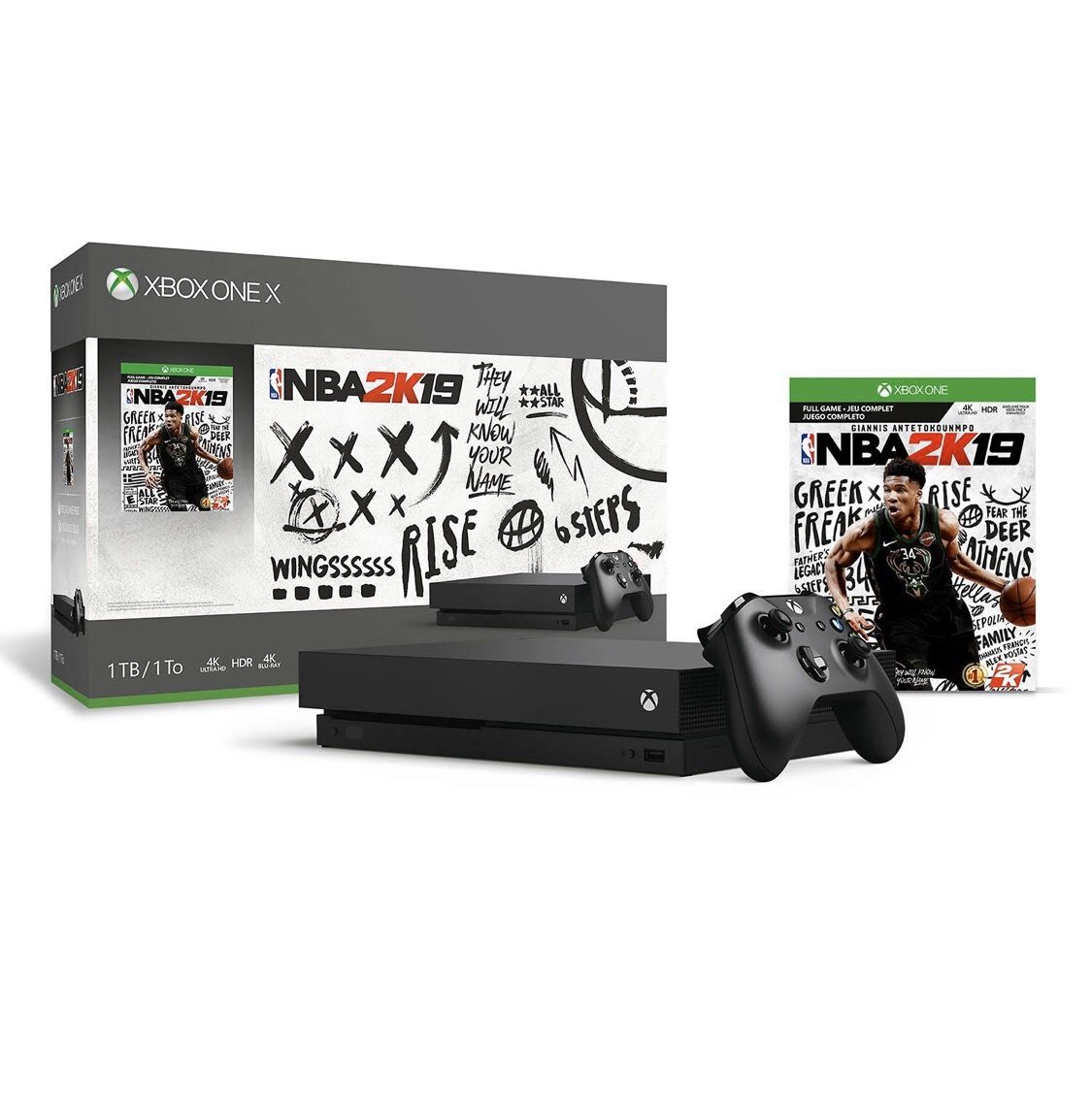 Xbox One X 1TB NBA2k19!! NEW