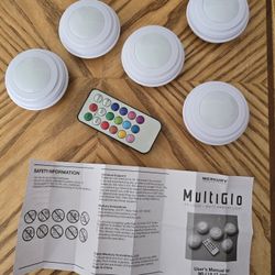 Color Changing LED Lights + Remote Control 