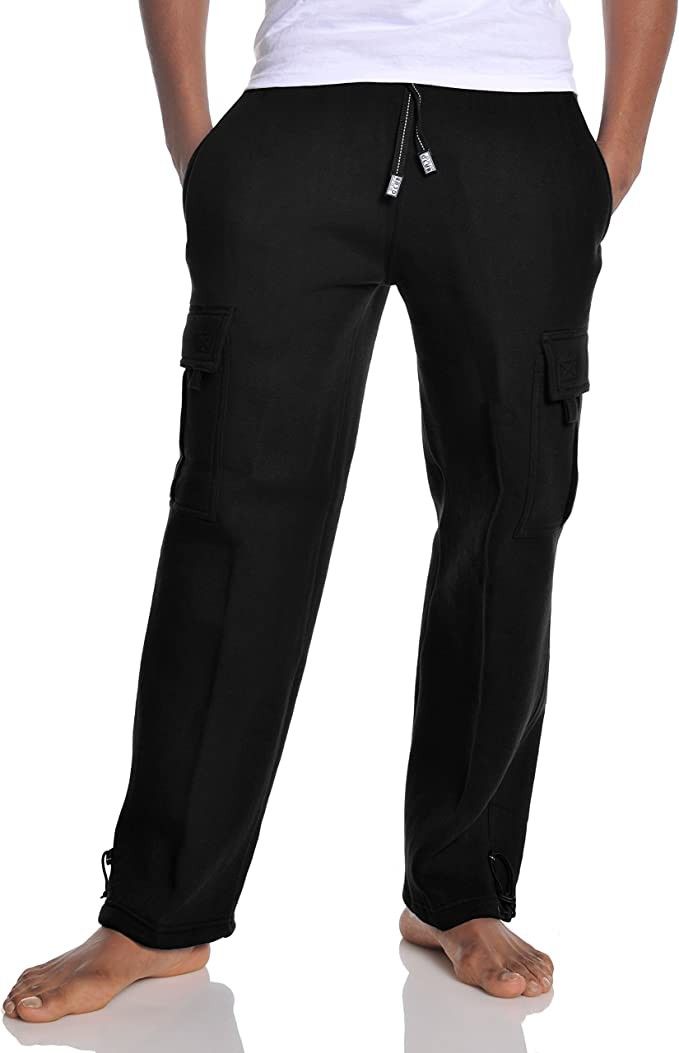 Pro Club Men's Heavyweight Fleece Cargo Pants