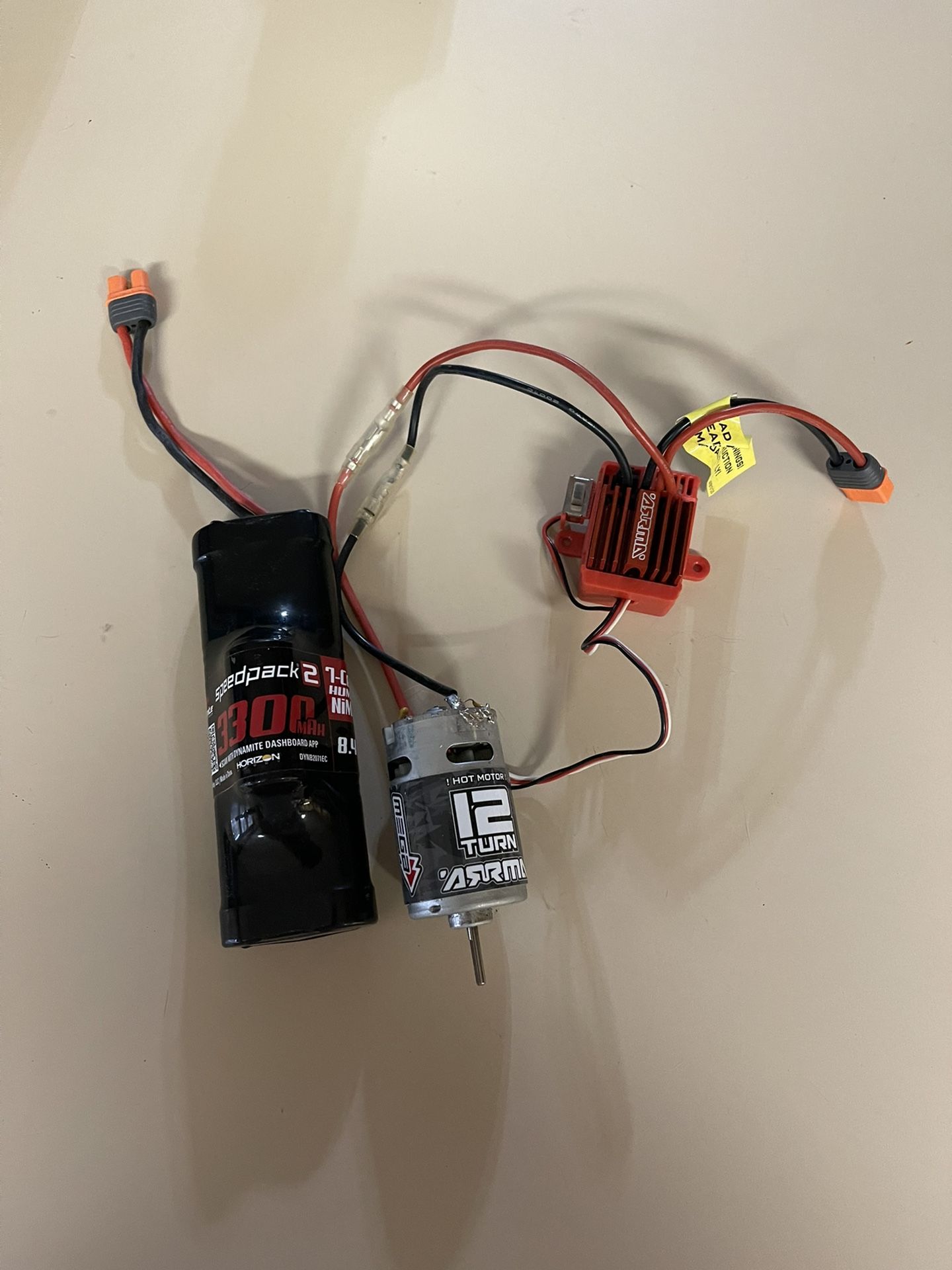 Arrma Brushed Esc Motor Combo.