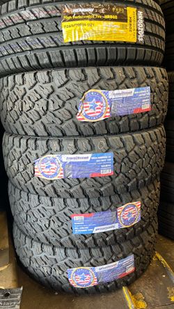 265 70 17 new tires