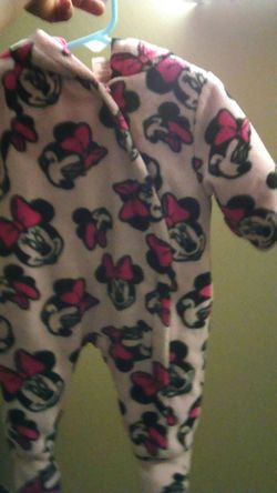 Minnie mouse snow suit