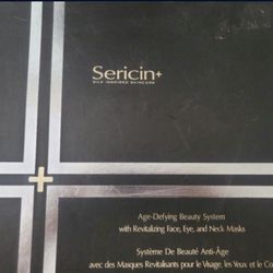 Sericin+ Age-Defying Beauty System w/ Revitalizing Face, Eye and Neck Masks NEW

