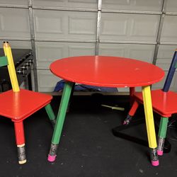 Kids Table / Chair Set