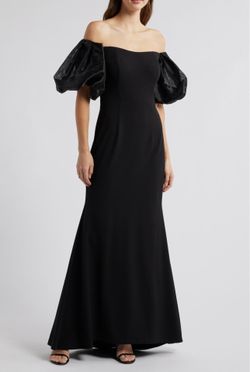 Eliza J dress. Off the shoulder