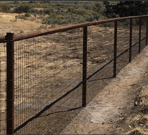 Pipe fencing installation. includes top rail and non climb for Sale in